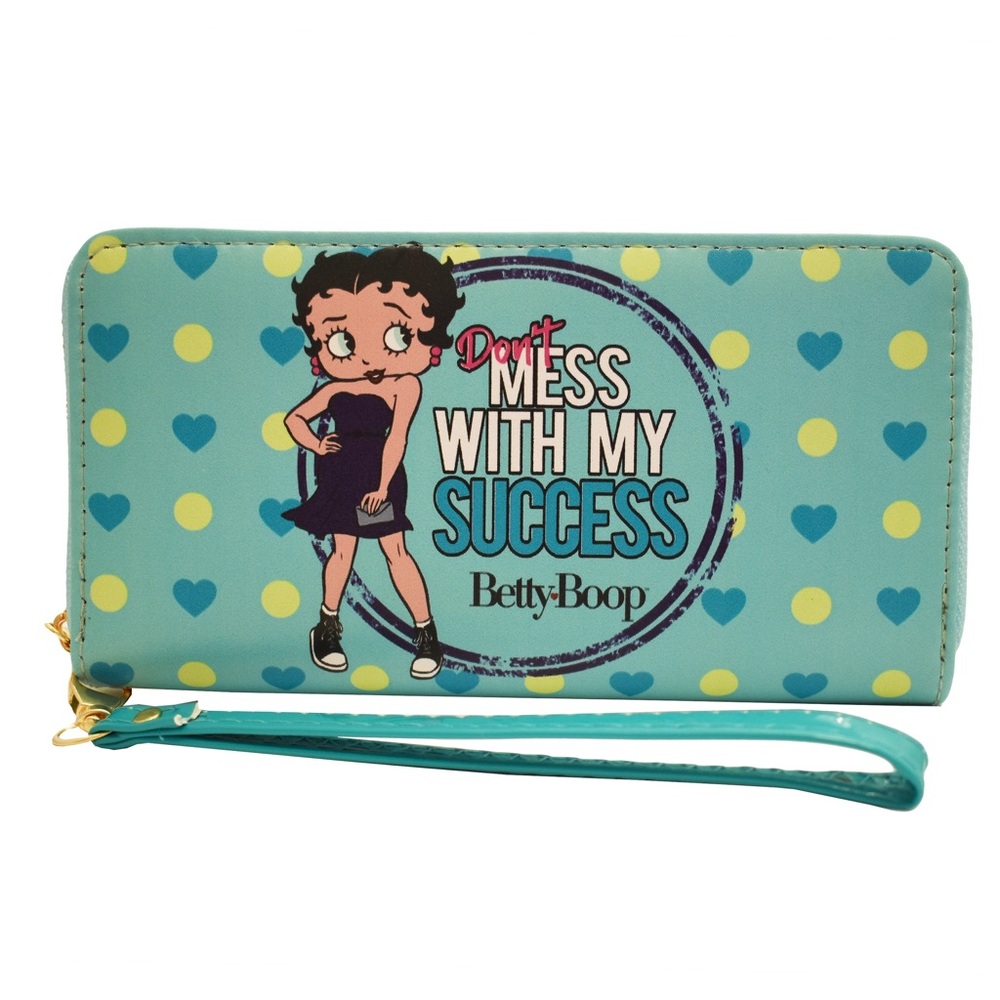 NWT Betty Boop wallet Mess with my success